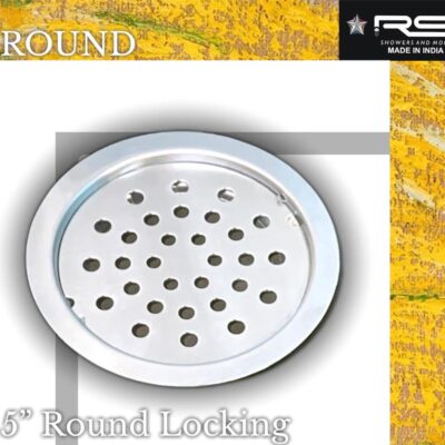 round locking shower